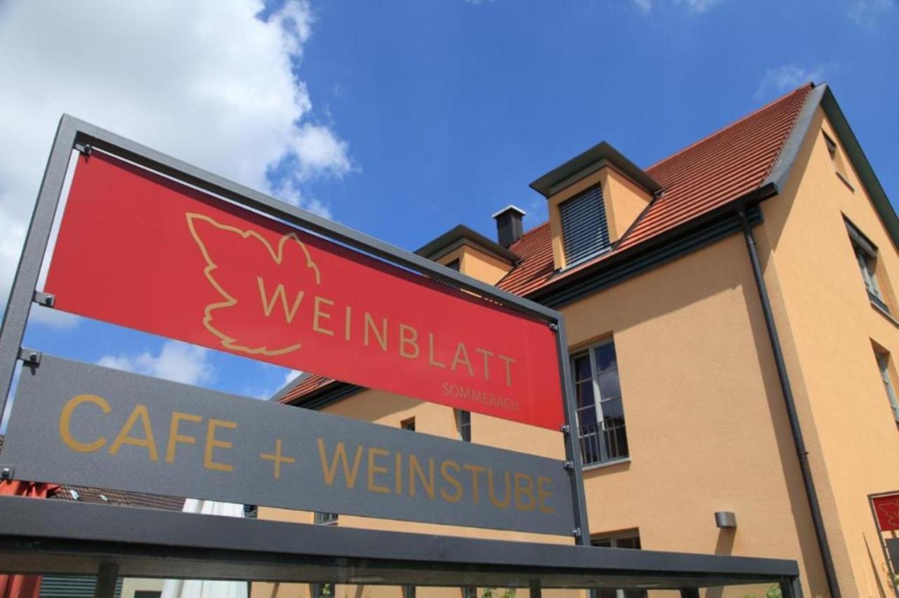 Hotel Weinblatt Sommerach Zewnętrze zdjęcie